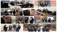 بازدید رییس دانشگاه  از دانشکده تغذیه و علوم غذایی مستقر در آرادان